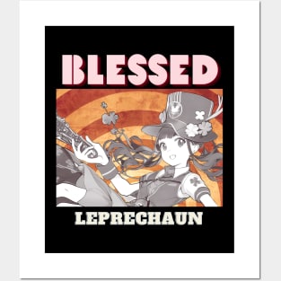 Blessed Leprechaun Posters and Art